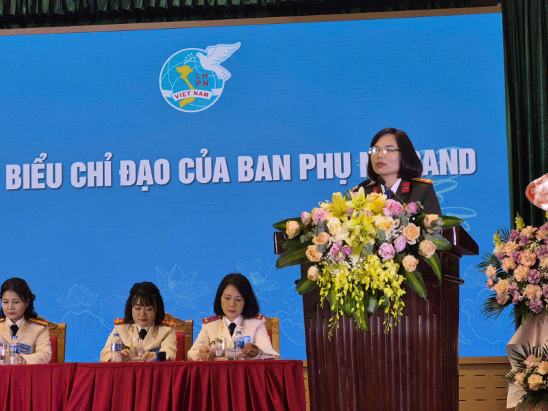 Phụ nữ Cục Công nghiệp an ninh đổi mới toàn diện, lấy chuyển đổi số và sáng tạo làm động lực phát triển -0