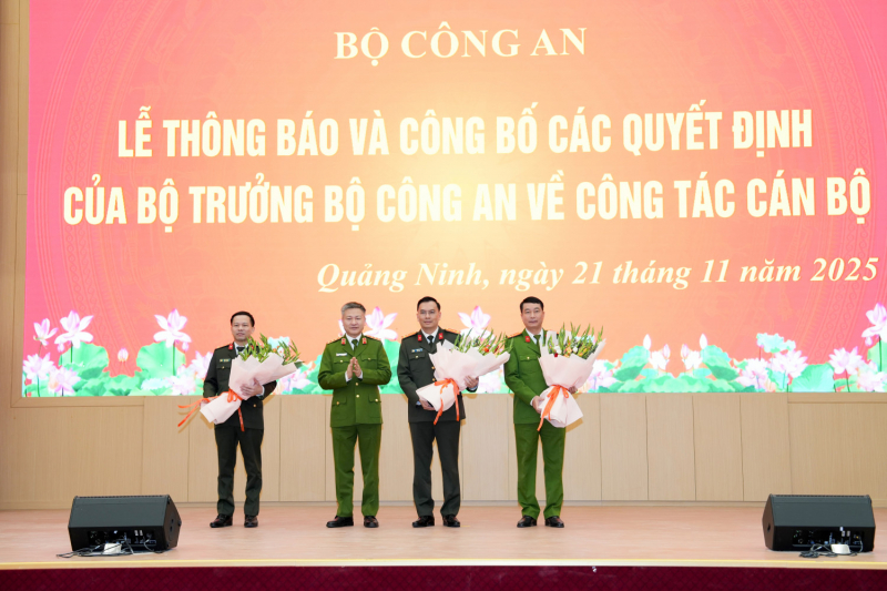 Thiếu tướng Nguyễn Tiến Trung giữ chức Giám đốc Công an tỉnh Quảng Ninh -0