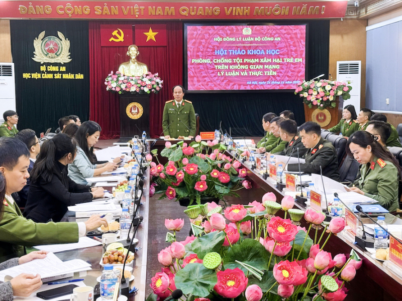 Phòng, chống tội phạm xâm hại trẻ em trên không gian mạng là xây dựng “lá chắn số” bảo vệ trẻ em  -0