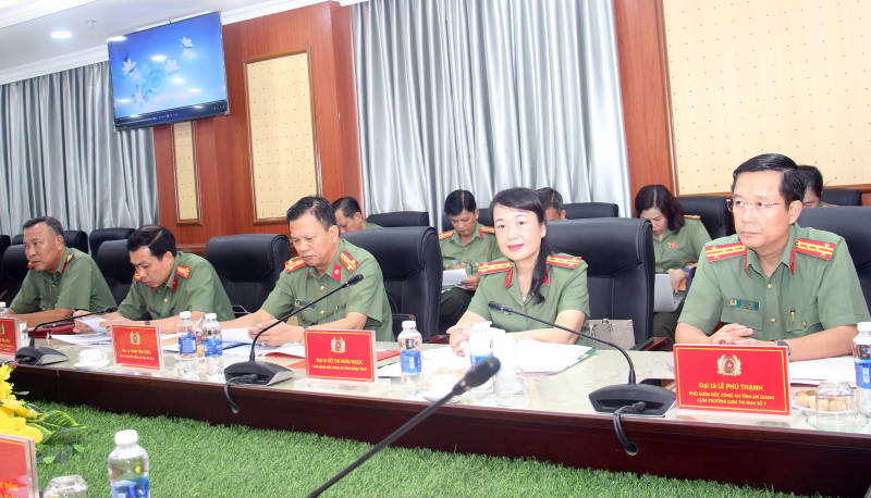 Cụm Thi đua số 7 Bộ Công an tổng kết phong trào thi đua Vì an ninh Tổ quốc năm 2025 -0