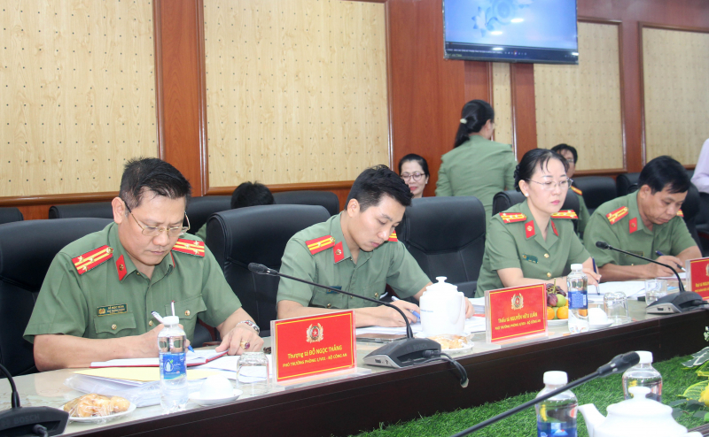 Cụm Thi đua số 7 Bộ Công an tổng kết phong trào thi đua Vì an ninh Tổ quốc năm 2025 -1