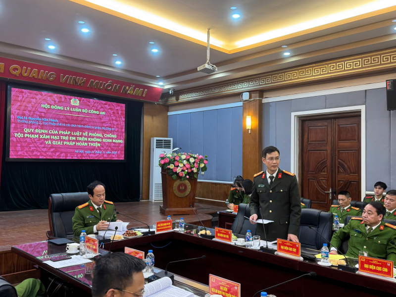 Phòng, chống tội phạm xâm hại trẻ em trên không gian mạng là xây dựng “lá chắn số” bảo vệ trẻ em -0