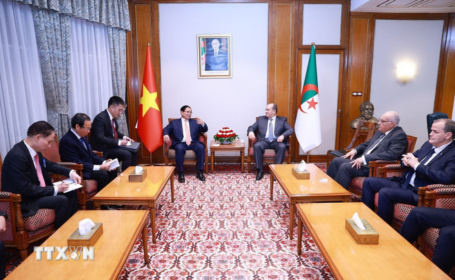 Toàn văn Tuyên bố chung về thiết lập quan hệ Đối tác Chiến lược Việt Nam-Algeria -0