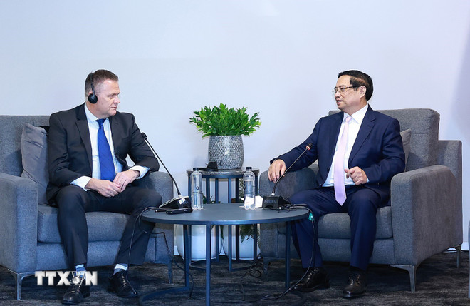 Thủ tướng Phạm Minh Chính làm việc với các tổ chức, doanh nghiệp Nam Phi -0