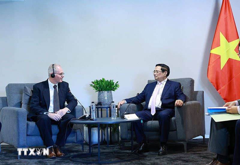 Thủ tướng Phạm Minh Chính làm việc với các tổ chức, doanh nghiệp Nam Phi -0