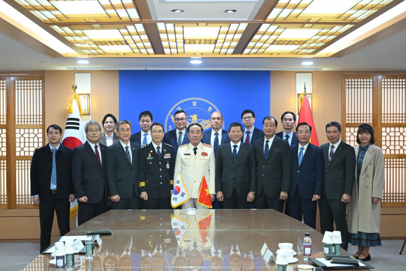 Hội nghị Hợp tác Cảnh sát cấp Thứ trưởng Việt Nam - Hàn Quốc lần thứ VII -0