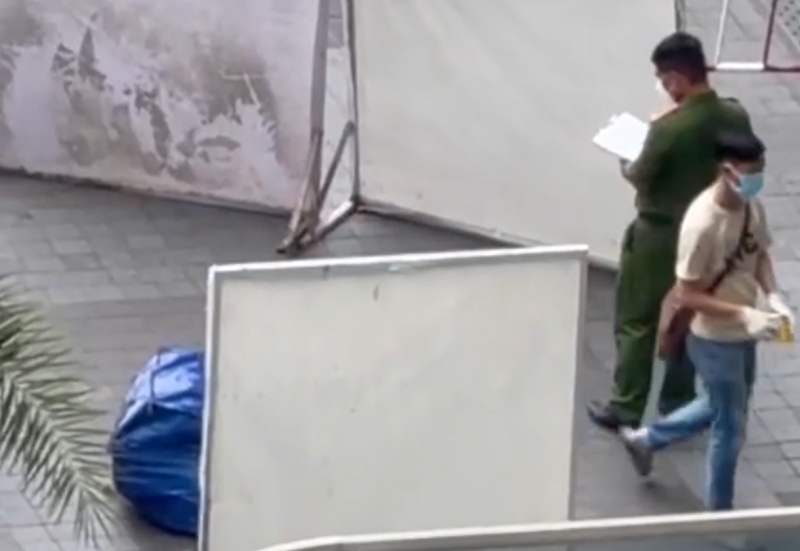 Điều tra vụ phát hiện thi thể giấu trong túi ở tòa nhà cao tầng -1