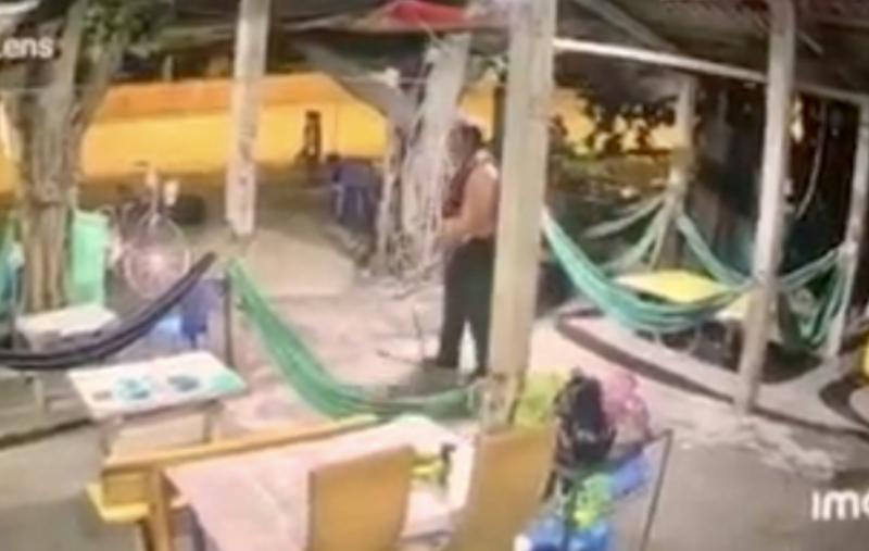 Xuất hiện đối tượng cầm hung khí 