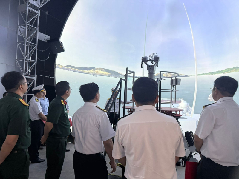 Công nghệ mô phỏng huấn luyện hàng hải Việt Nam đạt chuẩn quốc tế -0