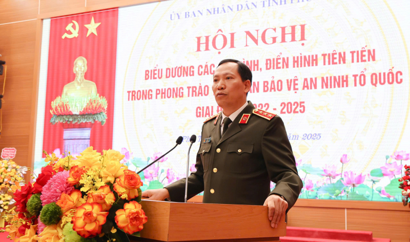 Biểu dương các mô hình, điển hình tiên tiến trong phong trào toàn dân bảo vệ an ninh Tổ quốc tỉnh Phú Thọ -0