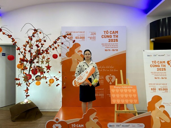 Hành trình Tập đoàn TH “tô cam” vì hạnh phúc đích thực của phụ nữ và trẻ em gái Việt Nam -0