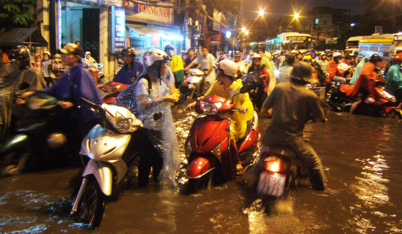 Membangun rencana pencegahan banjir untuk Kota Ho Chi Minh ketika Danau Dau Tieng mengeluarkan air banjir pada kapasitas penuh -0
