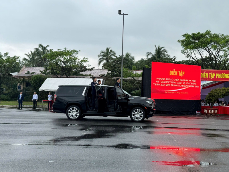 Diễn tập cảnh vệ khu vực miền Trung – Tây Nguyên năm 2025: Tăng cường hiệp đồng, siết chặt kỷ luật, chuẩn hóa nghiệp vụ -1