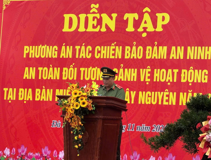 Diễn tập cảnh vệ khu vực miền Trung – Tây Nguyên năm 2025: Tăng cường hiệp đồng, siết chặt kỷ luật, chuẩn hóa nghiệp vụ -0