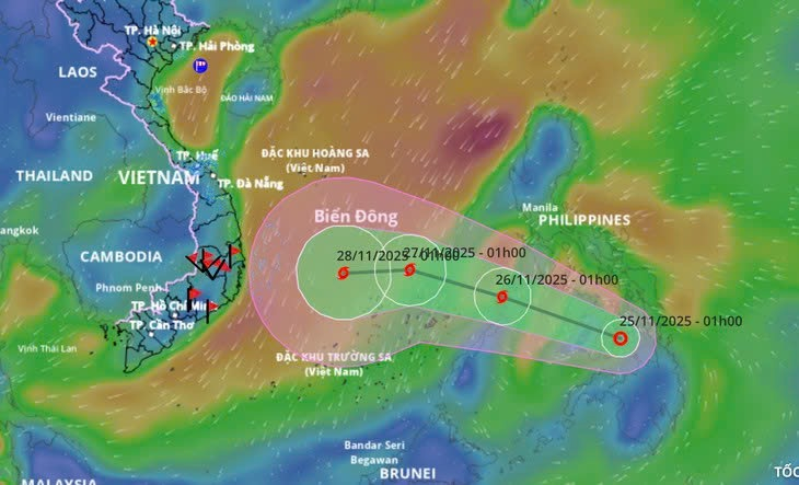 A vietnami légiforgalmi irányítás aktiválja a 15-0. számú csúcsidőszaki viharmegelőzési intézkedést