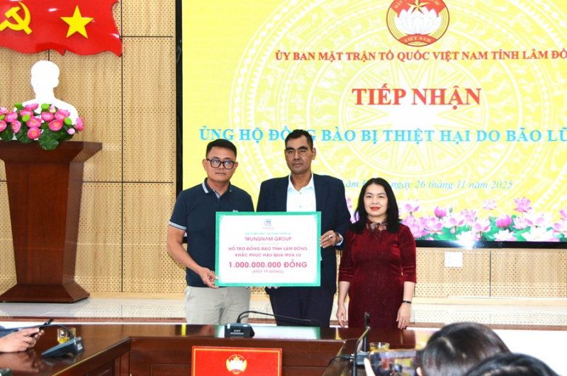 Lâm Đồng tiếp nhận 75 tỷ đồng hỗ trợ đồng bào vùng lũ -0