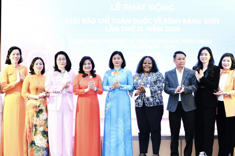 Phát động Giải báo chí toàn quốc về bình đẳng giới năm 2026 -0