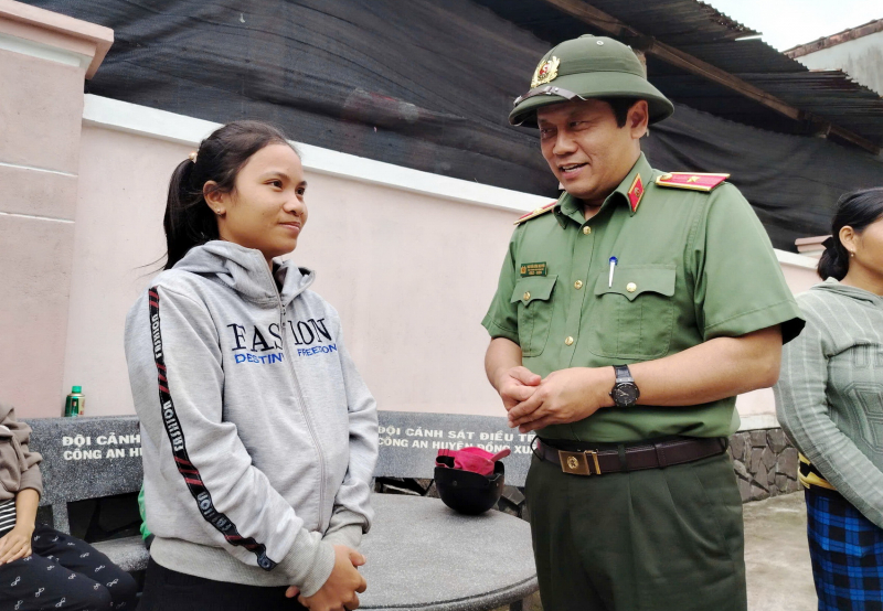 Bộ Công an khởi công xây dựng nhà hỗ trợ người dân thiệt hại do bão lũ ở Đắk Lắk -0