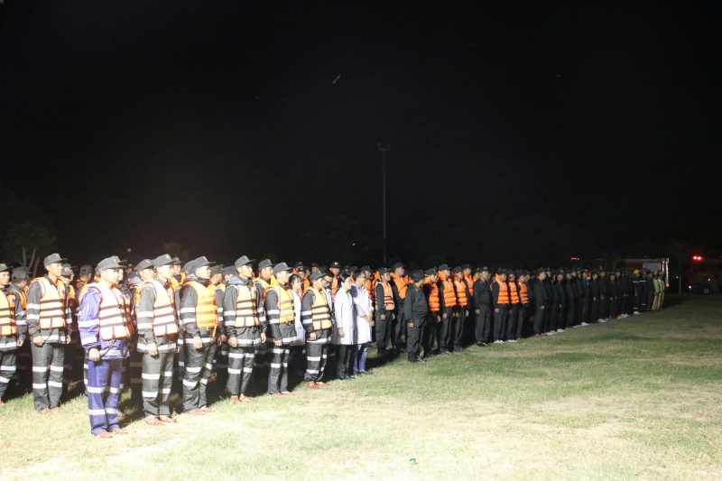 Bộ Công an triển khai phương án ứng phó cơn bão số 15  -0