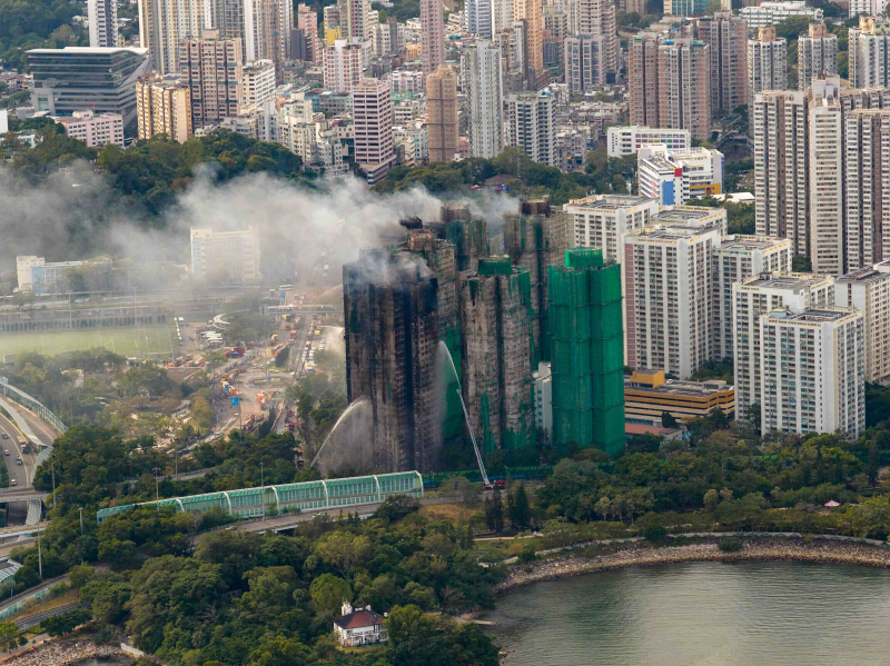 Điều chưa biết về tổ hợp chung cư trong thảm hoạ cháy tại Hong Kong -0