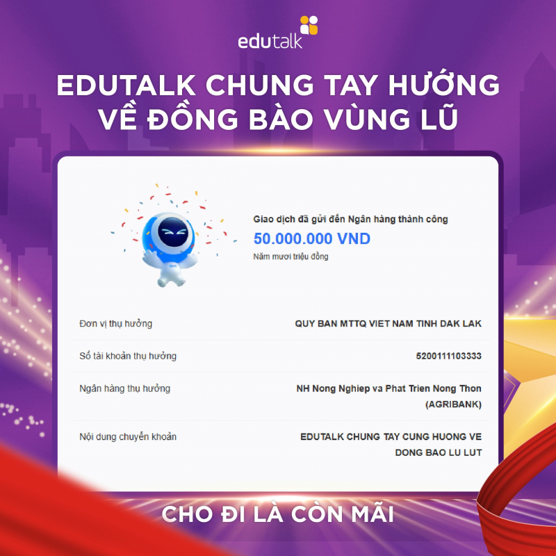 Edutalk với hành trình lan toả tri thức, góp sức vì cộng đồng -0