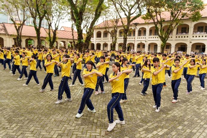 Ho Chi Minh City Department of Education and Training, Vietnam Vovinam Federation, Nestlé MILO and Vietnamese stars support students before Vovinam performance record -0
