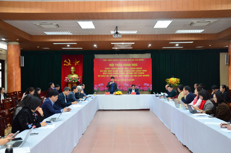 Phát huy vai trò đột phá chiến lược của khoa học, công nghệ và đổi mới sáng tạo trong xây dựng và bảo vệ Tổ quốc -0