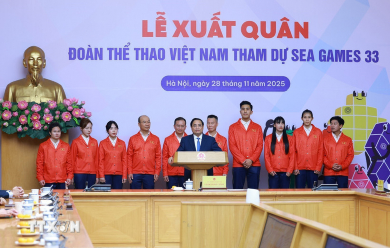 Thủ tướng: Đoàn Việt Nam dự SEA Games 33 phải gắn tinh thần thể thao với tinh thần dân tộc -0