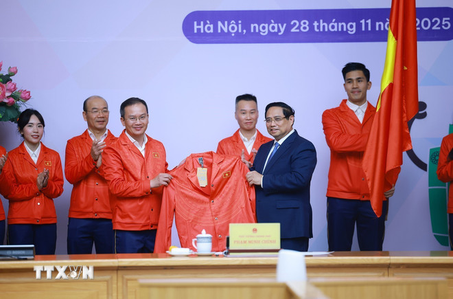 Thủ tướng: Đoàn Việt Nam dự SEA Games 33 phải gắn tinh thần thể thao với tinh thần dân tộc -0