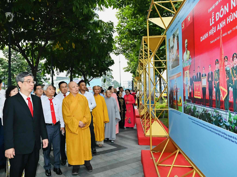 Exposition à Hô Chi Minh-Ville « Front de la Patrie du Vietnam - Promouvoir la force d'une grande solidarité »