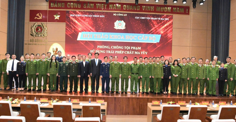 Hội thảo khoa học cấp Bộ: “Phòng, chống tội phạm sử dụng trái phép chất ma túy” -0