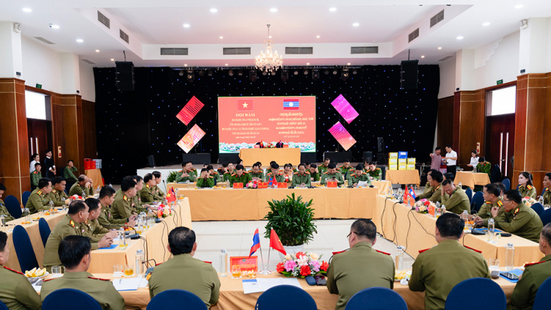 Tăng cường hợp tác giữa Công an tỉnh Quảng Trị và 3 tỉnh nước bạn Lào -0