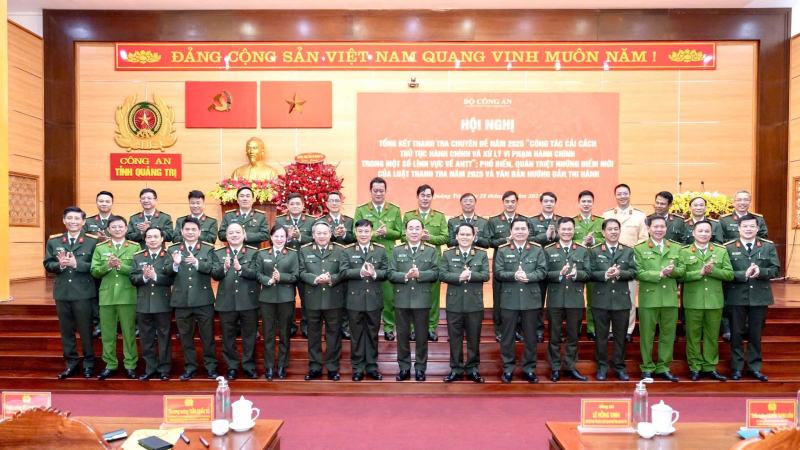 Bộ Công an tổng kết thanh tra chuyên đề và quán triệt Luật Thanh tra năm 2025 -0