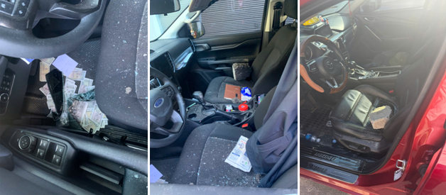 Đối tượng người nước ngoài đập kính hàng loạt ô tô trộm cắp tài sản trong đêm -0