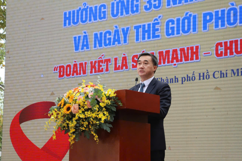 Lễ Mít tinh cấp quốc gia “Đoàn kết là sức mạnh - Chung tay chấm dứt dịch bệnh AIDS” -2