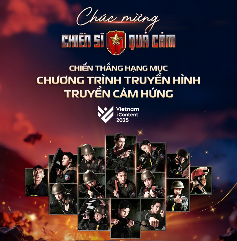 “Chiến sĩ quả cảm” được vinh danh “Chương trình truyền hình truyền cảm hứng”  -0