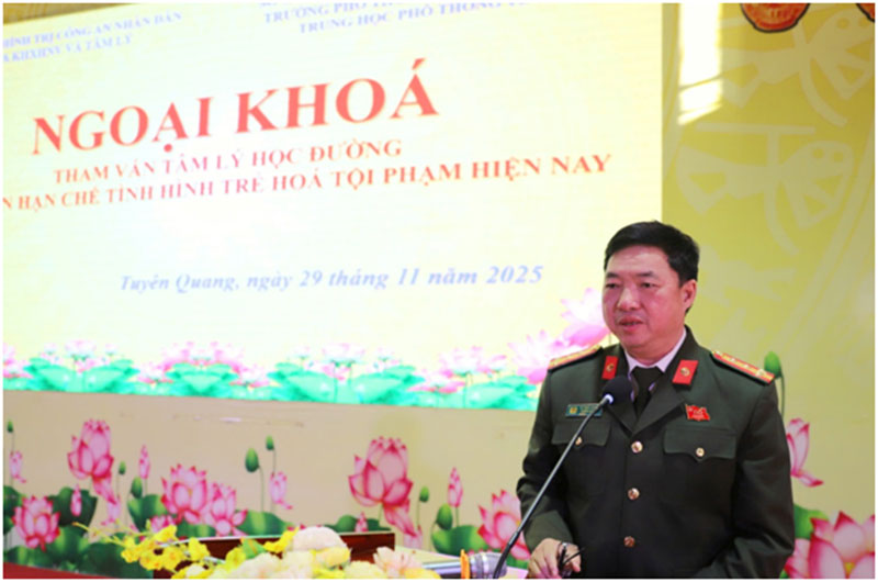 Tọa đàm khoa học Tham vấn tâm lý học đường góp phần hạn chế tình hình trẻ hóa tội phạm -0