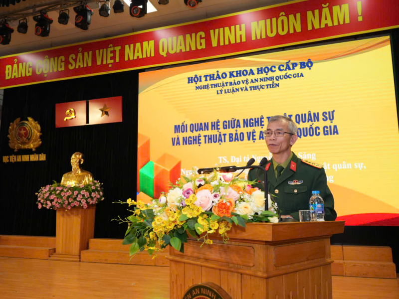 Nghiên cứu nghệ thuật bảo vệ ANQG là yêu cầu cấp thiết, mang ý nghĩa chiến lược -0