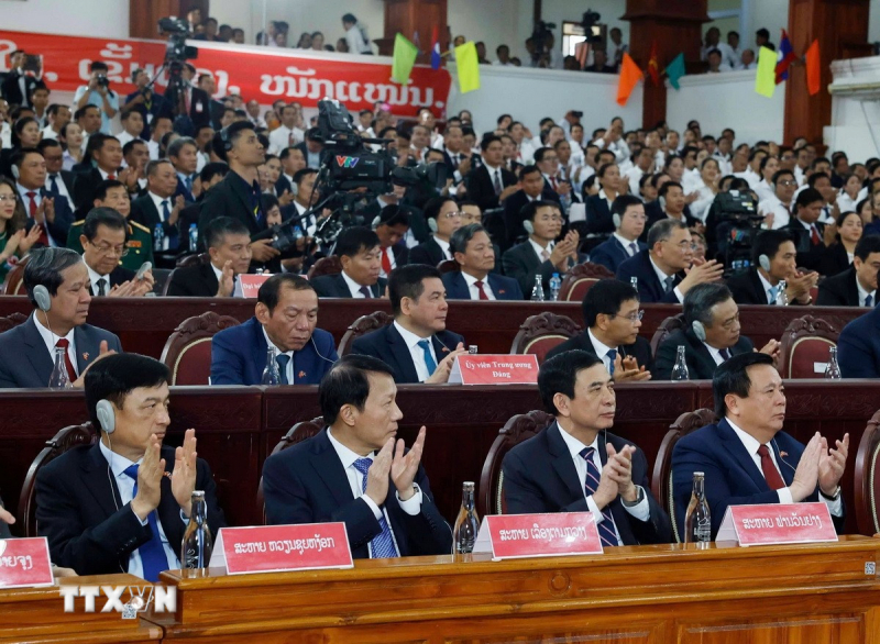 Phát biểu của Tổng Bí thư tại Học viện Chính trị và Hành chính Quốc gia Lào -0