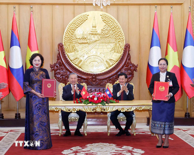 Việt Nam luôn dành ưu tiên cao nhất cho mối quan hệ đoàn kết đặc biệt với Lào -0