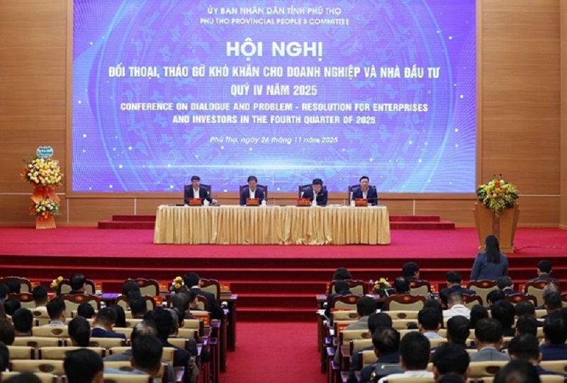 Phú Thọ đối thoại, tháo gỡ khó khăn cho doanh nghiệp và nhà đầu tư -0