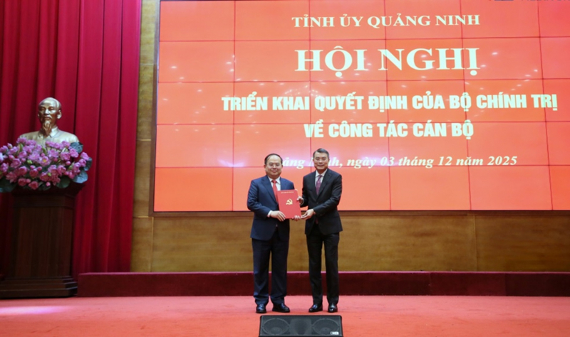 Đồng chí Quản Minh Cường giữ chức vụ Bí thư Tỉnh ủy Quảng Ninh -0