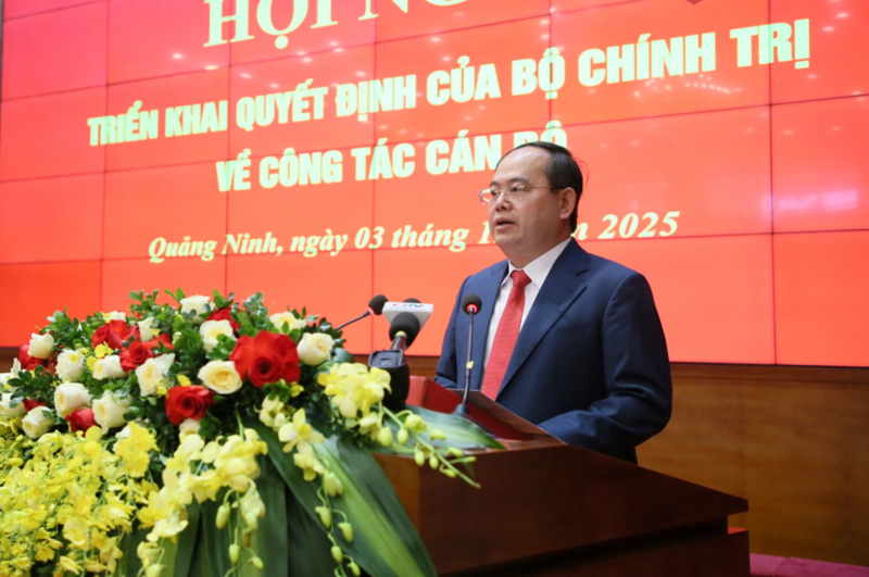 Đồng chí Quản Minh Cường giữ chức vụ Bí thư Tỉnh ủy Quảng Ninh -0