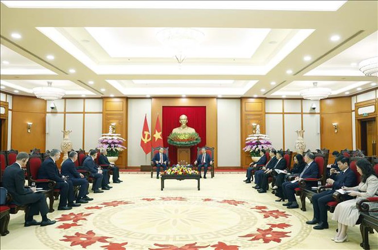 Tổng Bí thư Tô Lâm tiếp Thư ký Hội đồng An ninh Belarus -0