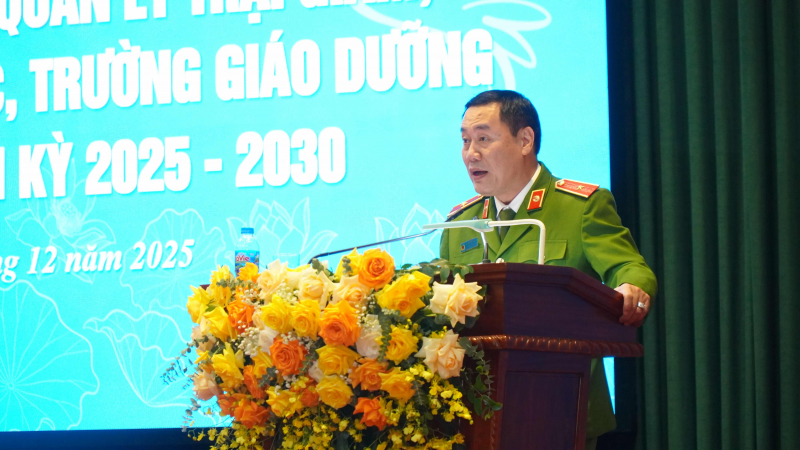 Phụ nữ lực lượng Cảnh sát trại giam tiên phong trong giáo dục, cảm hóa phạm nhân -0