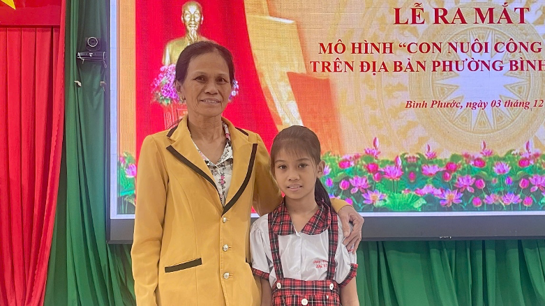 Công an phường nhận “con nuôi” - Hạt giống nhân văn từ tấm lòng người chiến sĩ -0