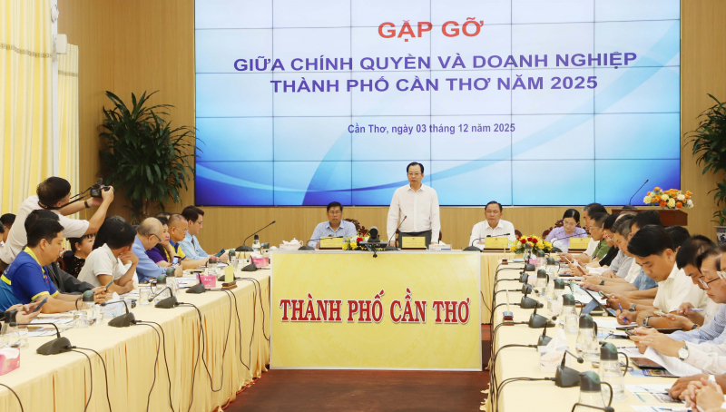 Cần Thơ cam kết tháo gỡ khó khăn, vướng mắc cho các doanh nghiệp -0