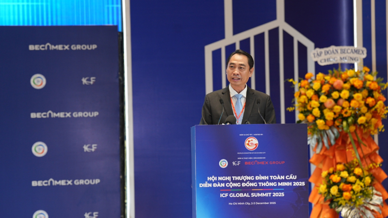 TP Hồ Chí Minh khai mạc Hội nghị Thượng đỉnh ICF 2025: Khát vọng siêu đô thị toàn cầu phát triển bền vững -0