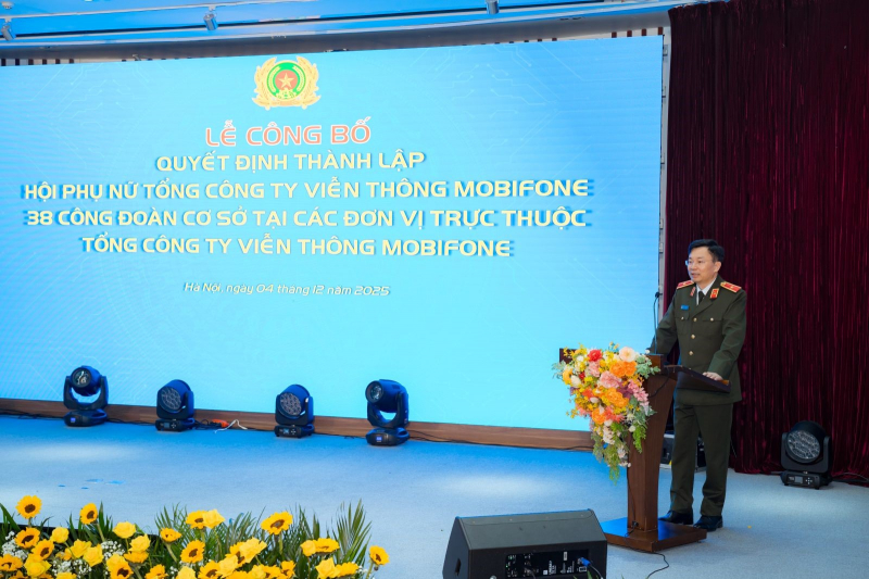 Công bố thành lập Hội Phụ nữ Tổng Công ty MobiFone và 38 tổ chức Công đoàn cơ sở -0