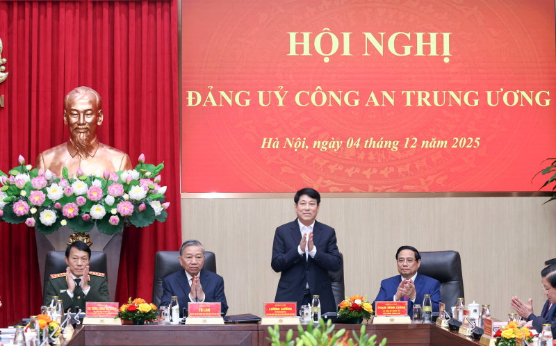 Tổng Bí thư Tô Lâm dự, chỉ đạo Hội nghị Đảng uỷ Công an Trung ương năm 2025 -0